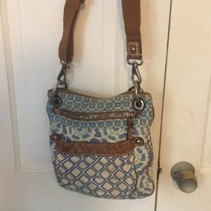 Fossil purse. Adjustable strap